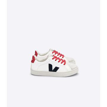 Veja ESPLAR LACES CHROMEFREE Topanky Detske White/Red | SK 734UZG